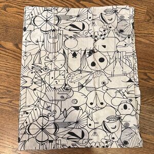 Charley Harper Black and White Standard Pillowcase